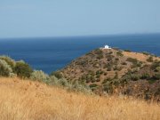 Mochlos Kreta, Mochlos: Baugrundstück mit kleinem Steinhaus zu verkaufen Grundstück kaufen